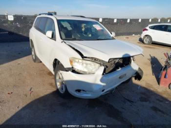  Salvage Toyota Highlander