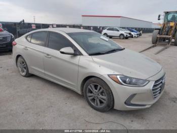  Salvage Hyundai ELANTRA