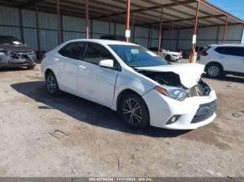  Salvage Toyota Corolla