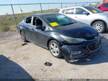  Salvage Chevrolet Cruze