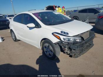  Salvage Kia Forte