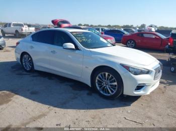  Salvage INFINITI Q50