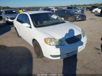  Salvage Toyota Corolla