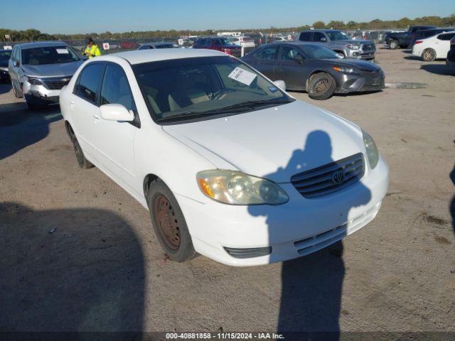  Salvage Toyota Corolla