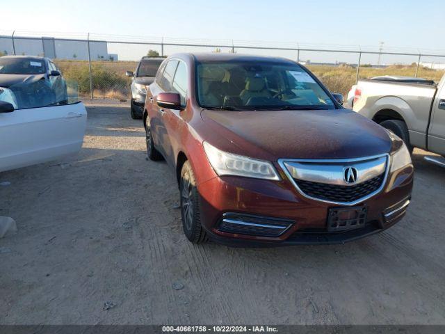  Salvage Acura MDX