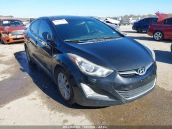  Salvage Hyundai ELANTRA