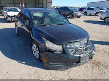  Salvage Chevrolet Cruze