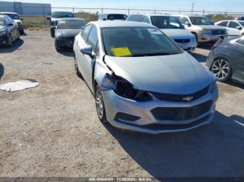  Salvage Chevrolet Cruze