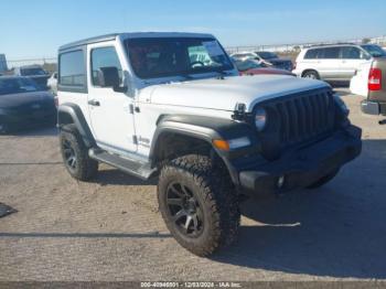  Salvage Jeep Wrangler