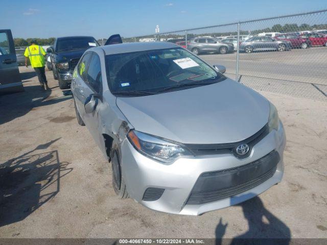  Salvage Toyota Corolla