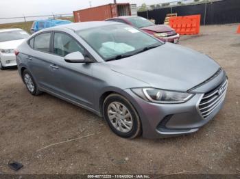  Salvage Hyundai ELANTRA