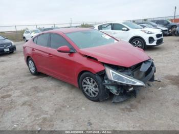  Salvage Hyundai ELANTRA