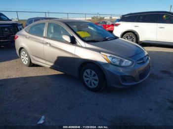  Salvage Hyundai ACCENT