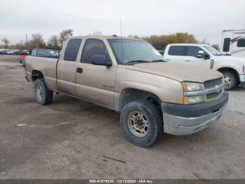  Salvage Chevrolet Silverado 2500