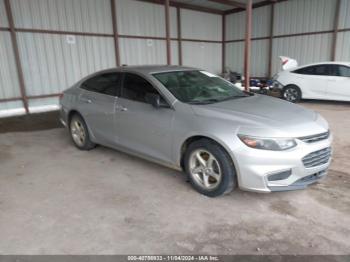  Salvage Chevrolet Malibu