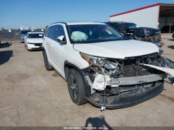  Salvage Toyota Highlander