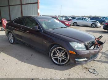  Salvage Mercedes-Benz C-Class