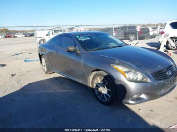  Salvage INFINITI G37x