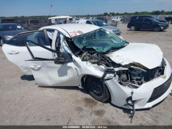  Salvage Toyota Corolla