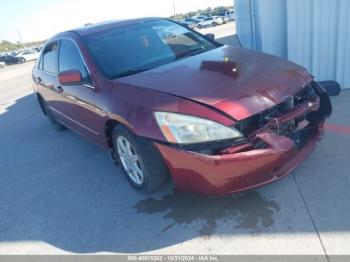  Salvage Honda Accord