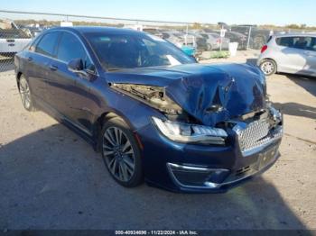  Salvage Lincoln MKZ