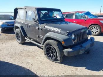  Salvage Jeep Wrangler