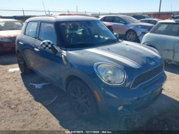  Salvage MINI Cooper S Countryman