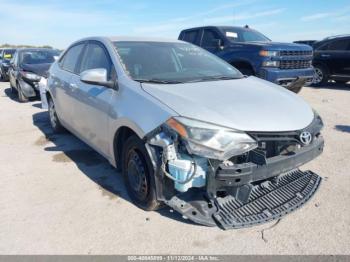  Salvage Toyota Corolla