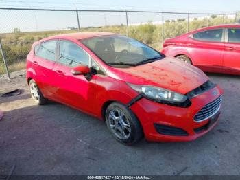  Salvage Ford Fiesta