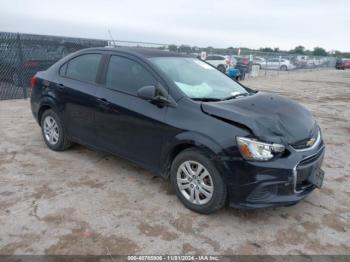  Salvage Chevrolet Sonic