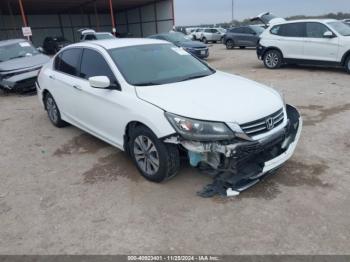  Salvage Honda Accord