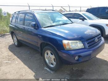  Salvage Toyota Highlander