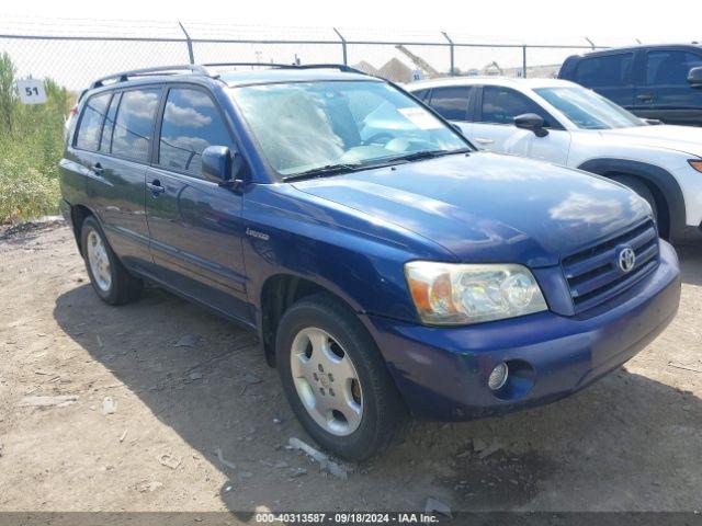  Salvage Toyota Highlander