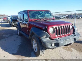  Salvage Jeep Wrangler