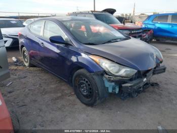  Salvage Hyundai ELANTRA