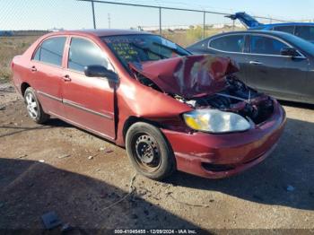  Salvage Toyota Corolla