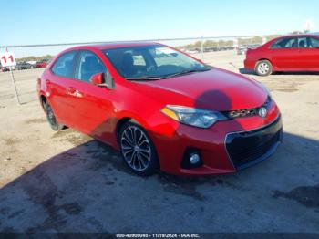  Salvage Toyota Corolla