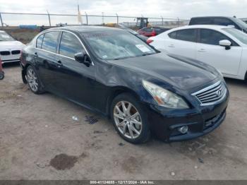  Salvage INFINITI G37