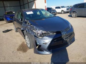  Salvage Toyota Corolla