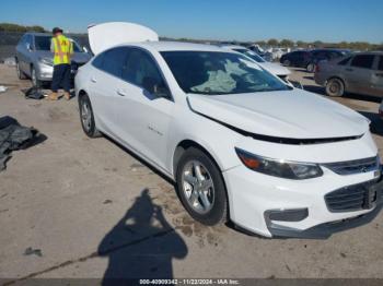  Salvage Chevrolet Malibu