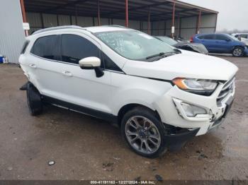  Salvage Ford EcoSport