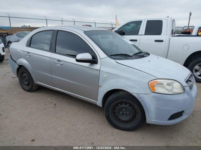  Salvage Chevrolet Aveo