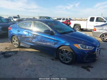  Salvage Hyundai ELANTRA