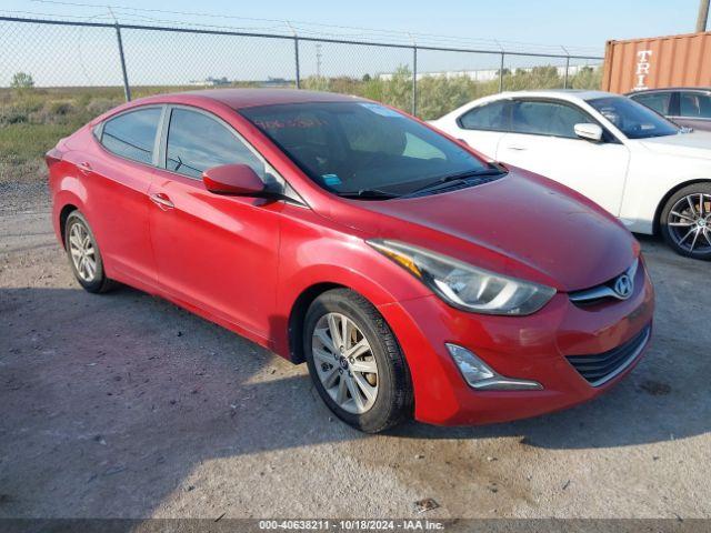  Salvage Hyundai ELANTRA