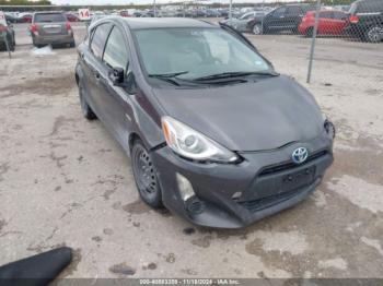  Salvage Toyota Prius c