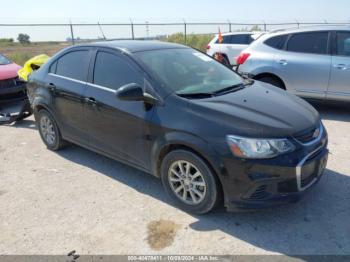  Salvage Chevrolet Sonic