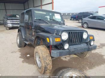  Salvage Jeep Wrangler