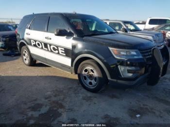  Salvage Ford Utility Police Intercepto