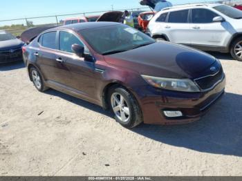  Salvage Kia Optima