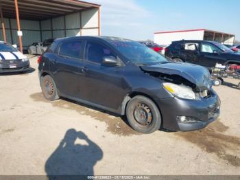  Salvage Toyota Matrix